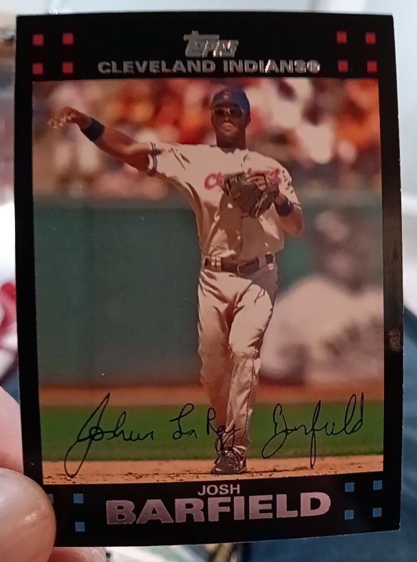 2007 Topps #79 Josh Barfield Cleveland Indians — front