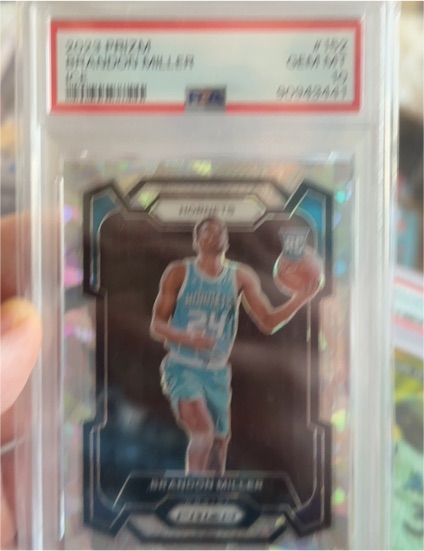 2023-24 Panini Prizm #152 Brandon Miller — front
