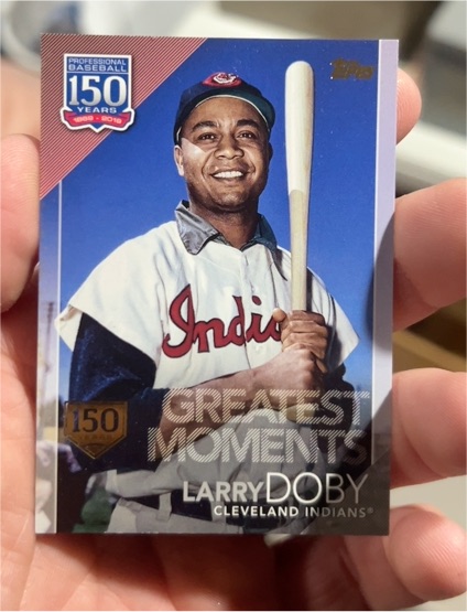 2019 Topps 150 Years Greatest Moments #GP-17 Larry Doby — front
