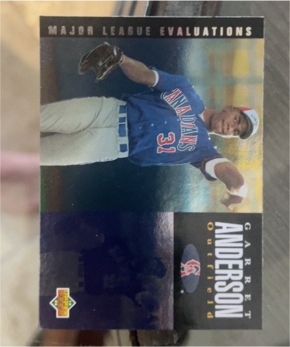 1994 Upper Deck Minors #157 Garret Anderson — front