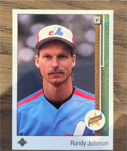 1989 Upper Deck #25 Randy Johnson — front