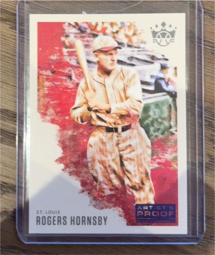 2020 Panini Diamond Kings #32 Rogers Hornsby — front