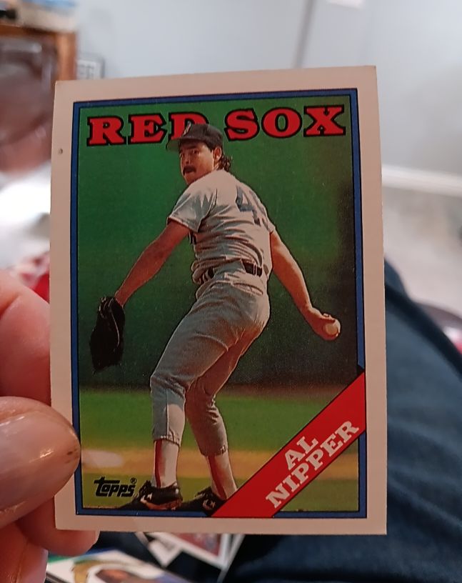1988 Topps #326 Al Nipper — front