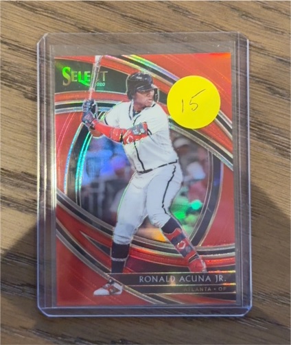 2020 Panini Select #106 Ronald Acuna Jr. — front