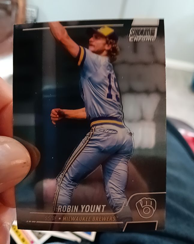 2022 Topps Stadium Club Chrome #268 Robin Yount — front
