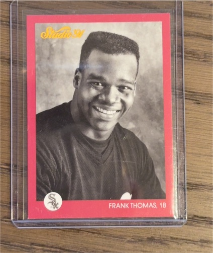 1991 Studio #40 Frank Thomas — front