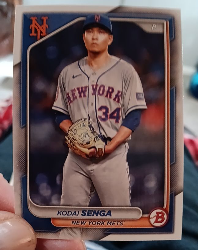 2024 Bowman #1 Kodai Senga — front