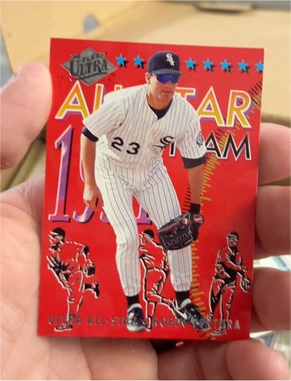 1994 Fleer Ultra All-Star Team #5 Robin Ventura — front