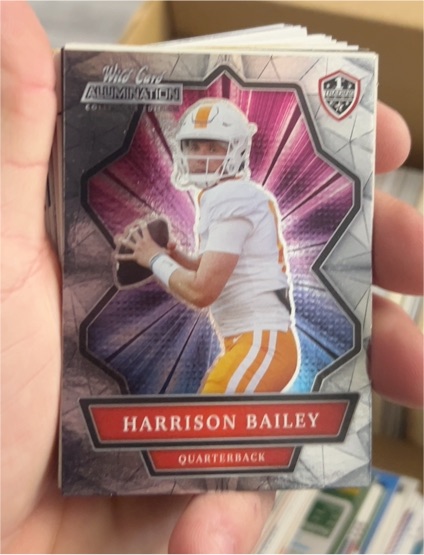 2021 Wild Card Alumination NIL #ANBC-31 Harrison Bailey — front