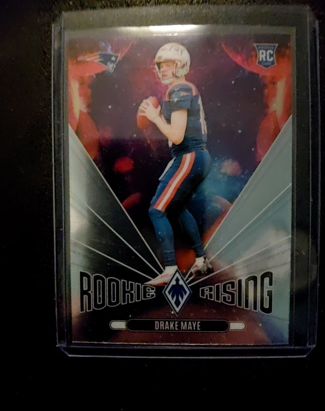 2024 Panini Phoenix Rookie Rising #RR-DME Drake Maye — front