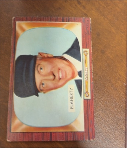 1955 Bowman #272 John Flaherty — front