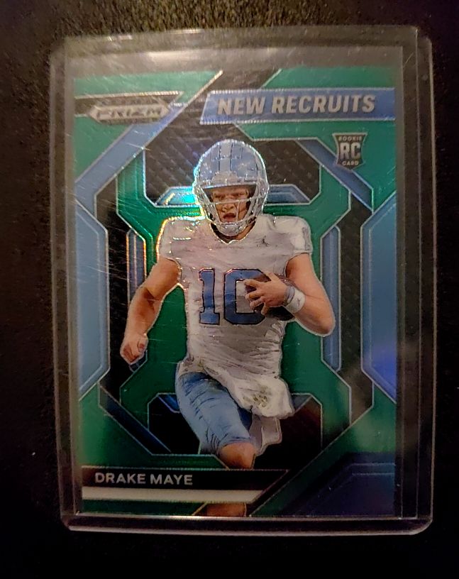 2024 Panini Prizm Draft Picks New Recruits #NR-DME Drake Maye — front