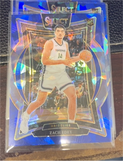 2024-25 Panini Select #98 Zach Edey — front