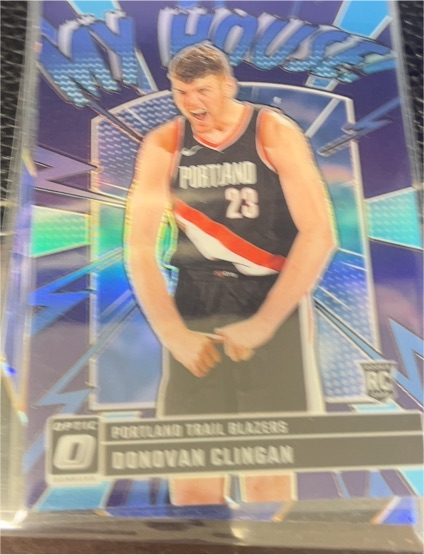 2024-25 Panini Donruss Optic #1 Donovan Clingan My House — front