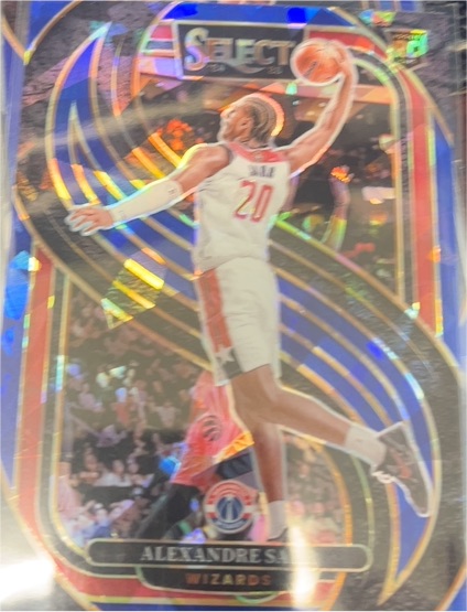 2024-25 Panini Select #185 Alexandre Sarr — front