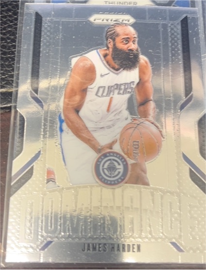 2024-25 Panini Prizm #8 James Harden Dominance — front