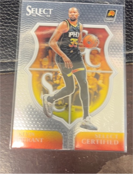 2024-25 Panini Select #17 Kevin Durant Select Certified — front