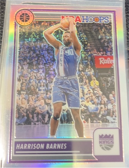 2023-24 Panini NBA Hoops Premium Stock #196 Harrison Barnes — front