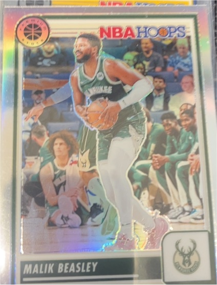 2023-24 Panini NBA Hoops Premium Stock #239 Malik Beasley — front