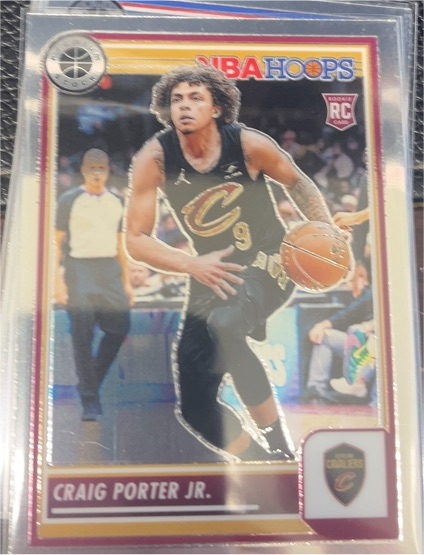 2023-24 Panini NBA Hoops Premium Stock #65 Craig Porter Jr. — front