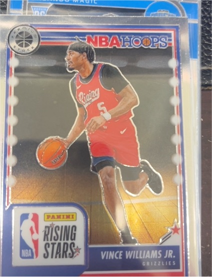 2023-24 Panini NBA Hoops Premium Stock Rising Stars Vince Williams Jr. — front