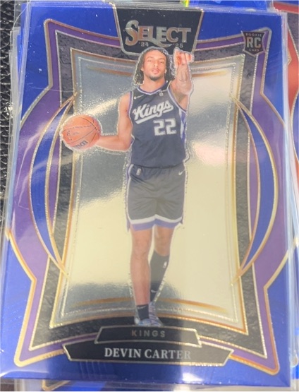 2024-25 Panini Select #92 Devin Carter — front