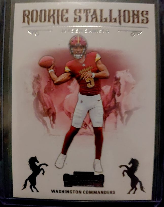 2024 Panini Contenders Rookie Stallions #3 Jayden Daniels — front