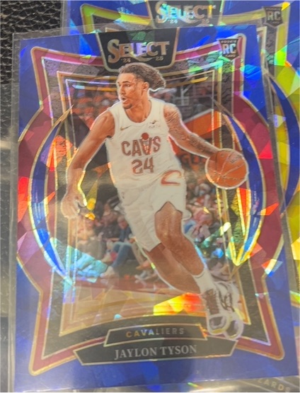 2024-25 Panini Select #77 Jaylon Tyson — front