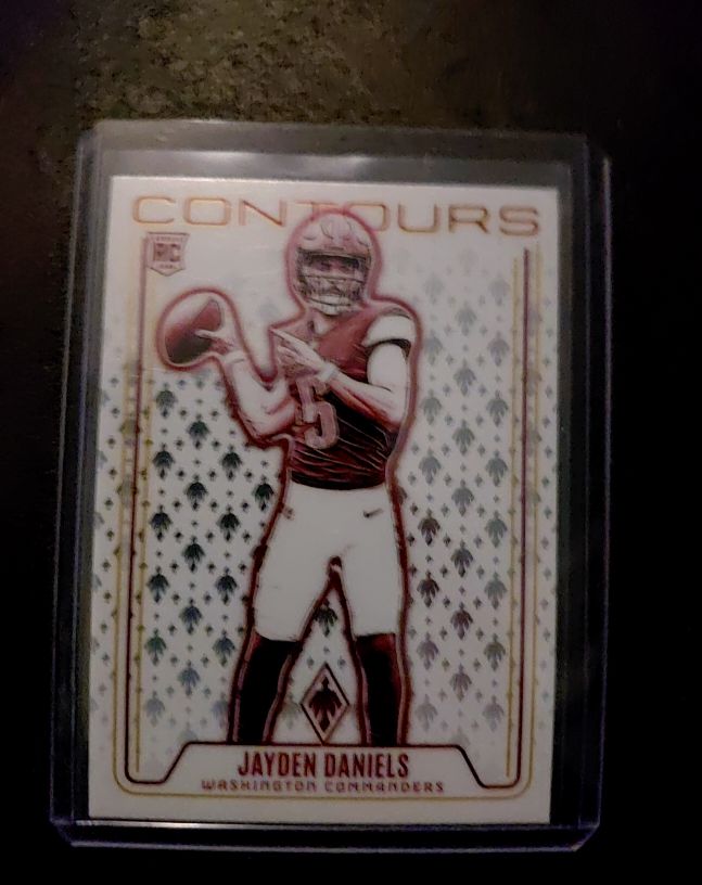 2024 Panini Phoenix - Contours #CON-JDS Jayden Daniels — front