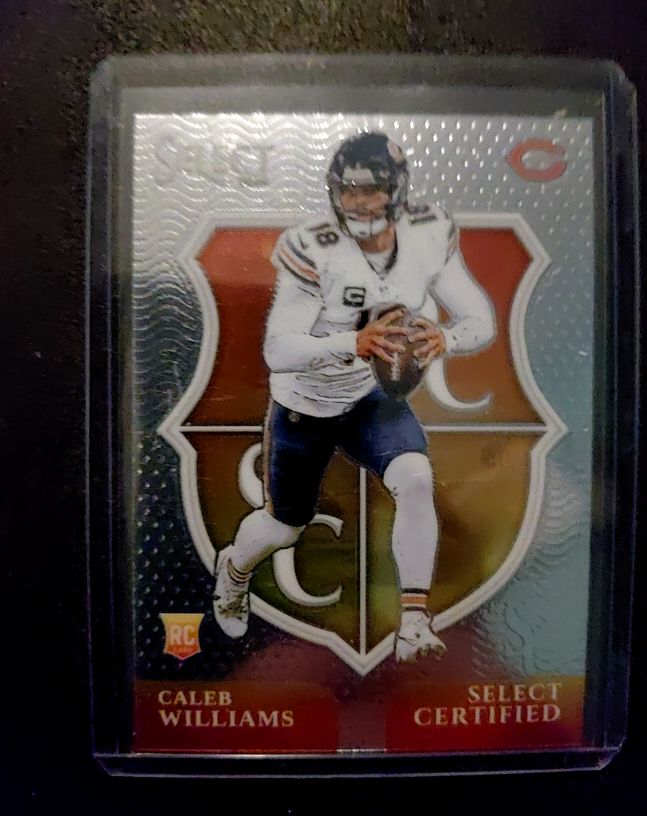 2024 Panini Select #1 Caleb Williams Select Certified Rookies — front