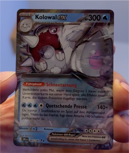 2025 Pokémon SV10: Destined Rivals #065 Kolowal ex — front