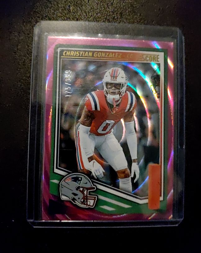 2025 Panini Score #228 Christian Gonzalez — front