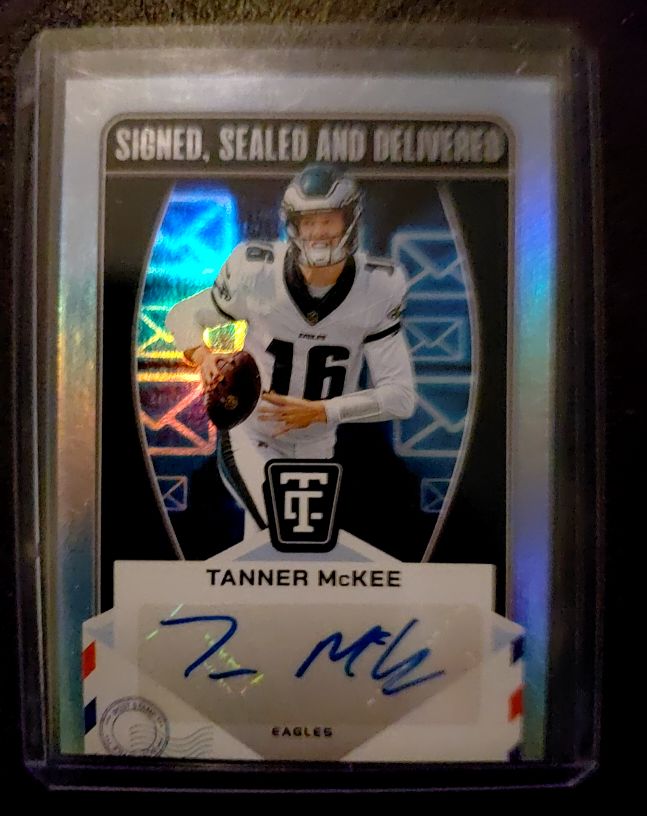 2024 Panini Totally Certified Signed, Sealed and Delivered #SSD-TME Tanner McKee — front