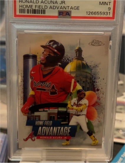 2025 Topps Chrome #HA-2 Ronald Acuna Jr. Home Field Advantage — front