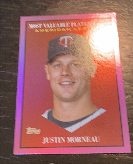 2025 Topps Update #MV-21 Justin Morneau — front