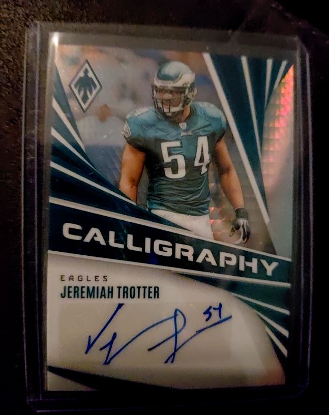2024 Panini Phoenix Calligraphy #C-JTR Jeremiah Trotter — front