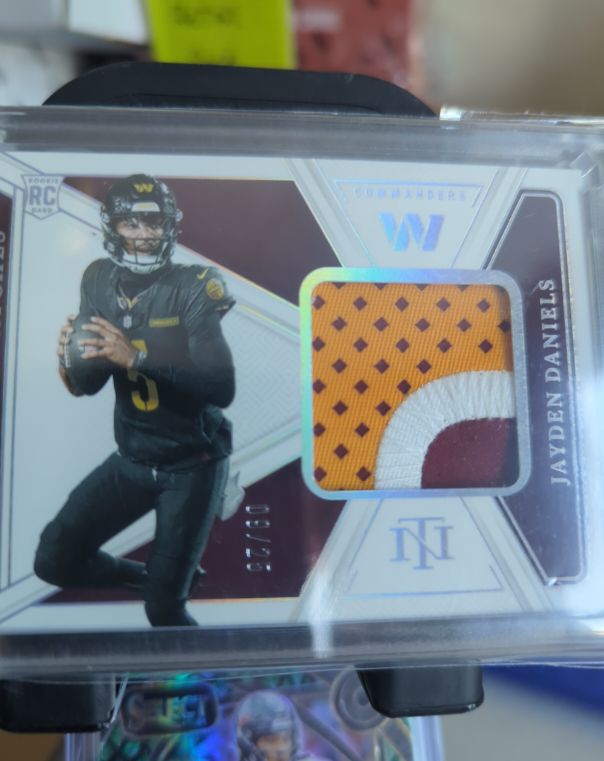 2024 Panini National Treasures #NT-JD Jayden Daniels — front
