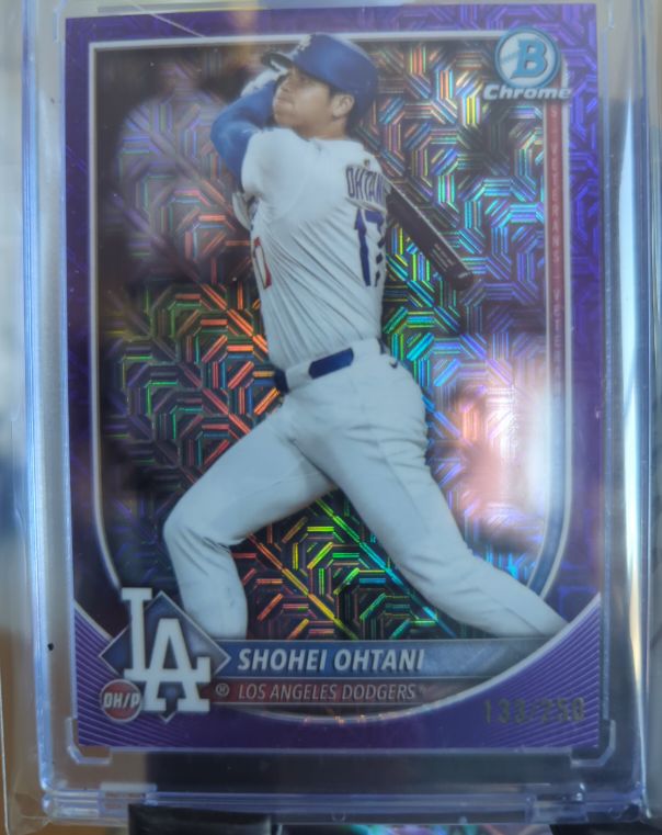 2025 Bowman Chrome #133 Shohei Ohtani — front