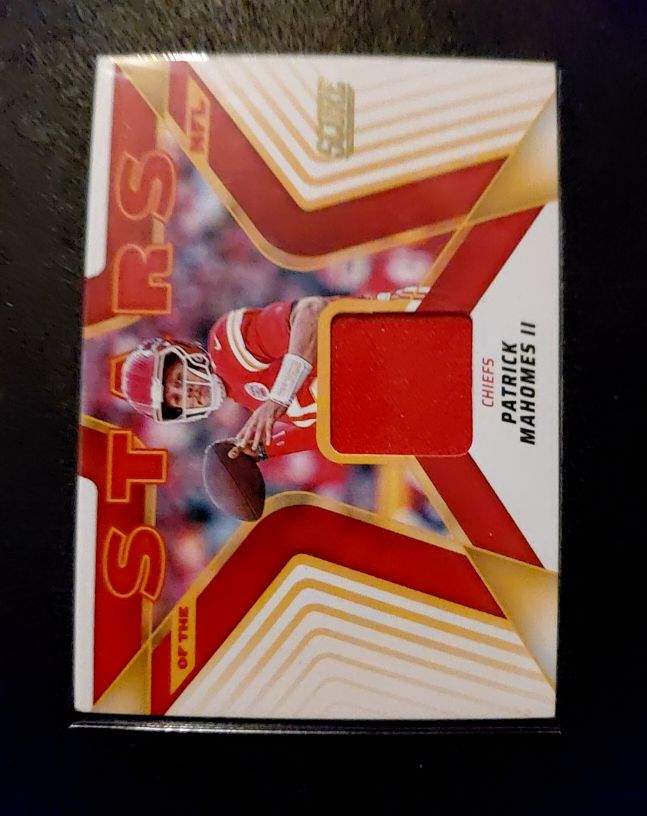 2025 Score - Stars of the Nfl Patrick Mahomes II #SNJ-25 Jersey (MEM) — front