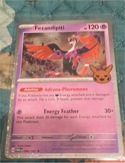 2024 Pokémon TCG Trick or Trade #096 Fezandipiti — front