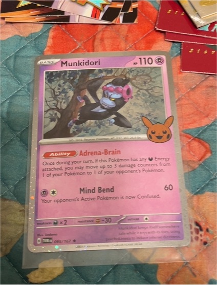 2024 Pokémon Trick or Trade #95 Munkidori — front
