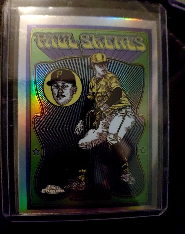 2025 Topps Chrome #UV-4 Paul Skenes Ultra Violet All-Stars — front
