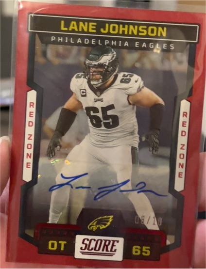 2023 Panini Score #65 Lane Johnson — front