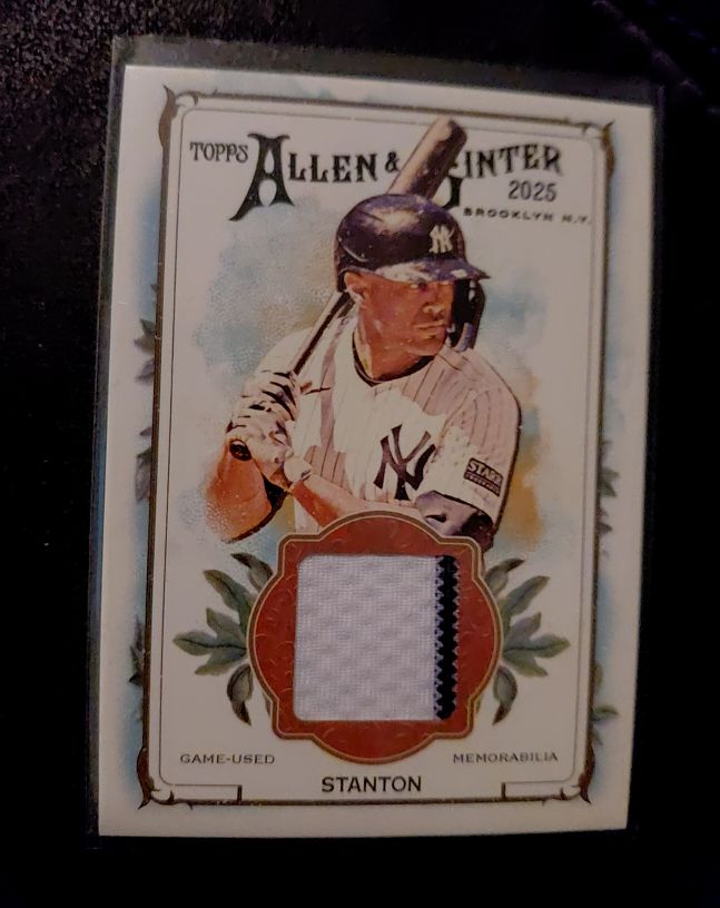 2025 Topps Allen & Ginter #AGR-GS Giancarlo Stanton — front