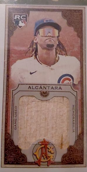 2024 Topps Allen & Ginter Game-Used Memorabilia Kevin Alcantara Rookie Card — front