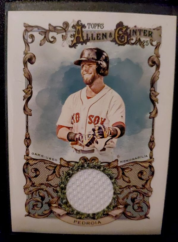 2025 Topps Allen & Ginter #AGR-DP Dustin Pedroia — front