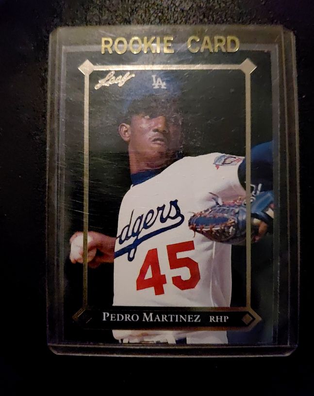 1992 Leaf Gold Rookies #BC-3 Pedro Martinez — front