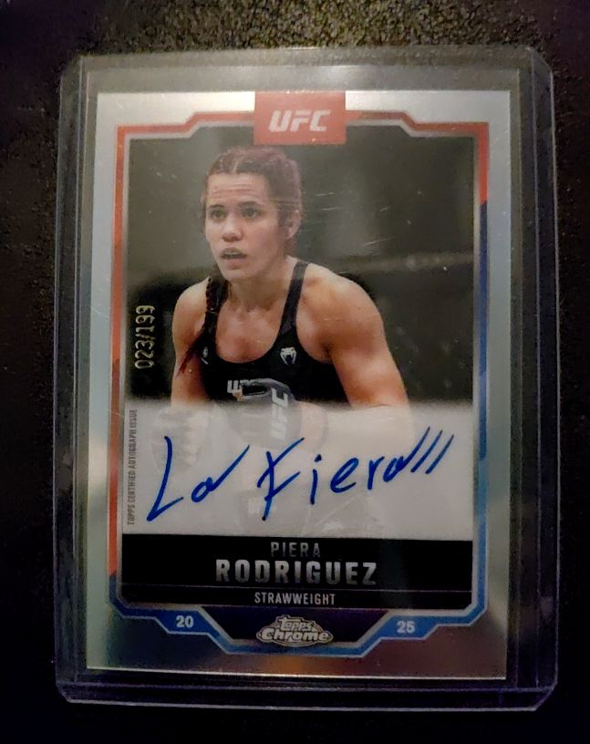 2025 Topps Chrome UFC #CVA-PR Piera Rodriguez — front