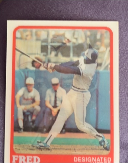 1988 Sportflics #168 Fred McGriff — front