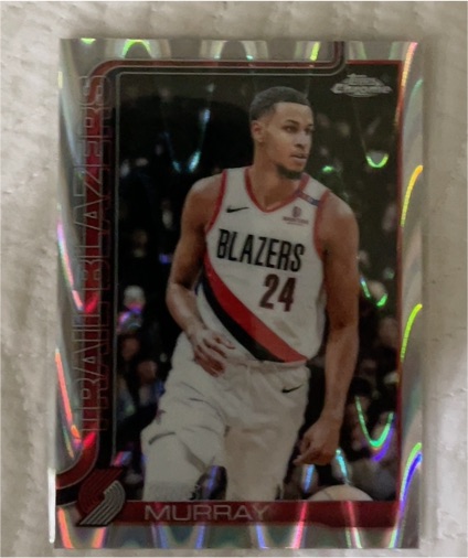 2025-26 Topps Chrome #217 Kris Murray — front